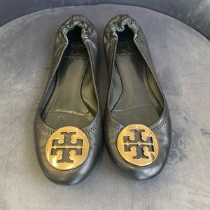 Tory Burch Minnie Travel Ballet Flat Size 7